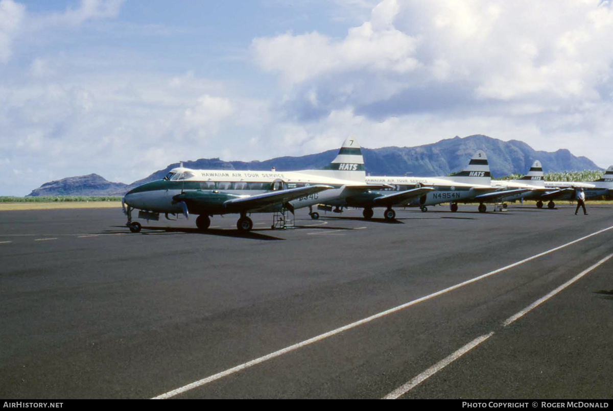 Aircraft Photo of N134G | De Havilland D.H. 104 Dove 5A | Hawaiian Air Tour Service - HATS | AirHistory.net #109613