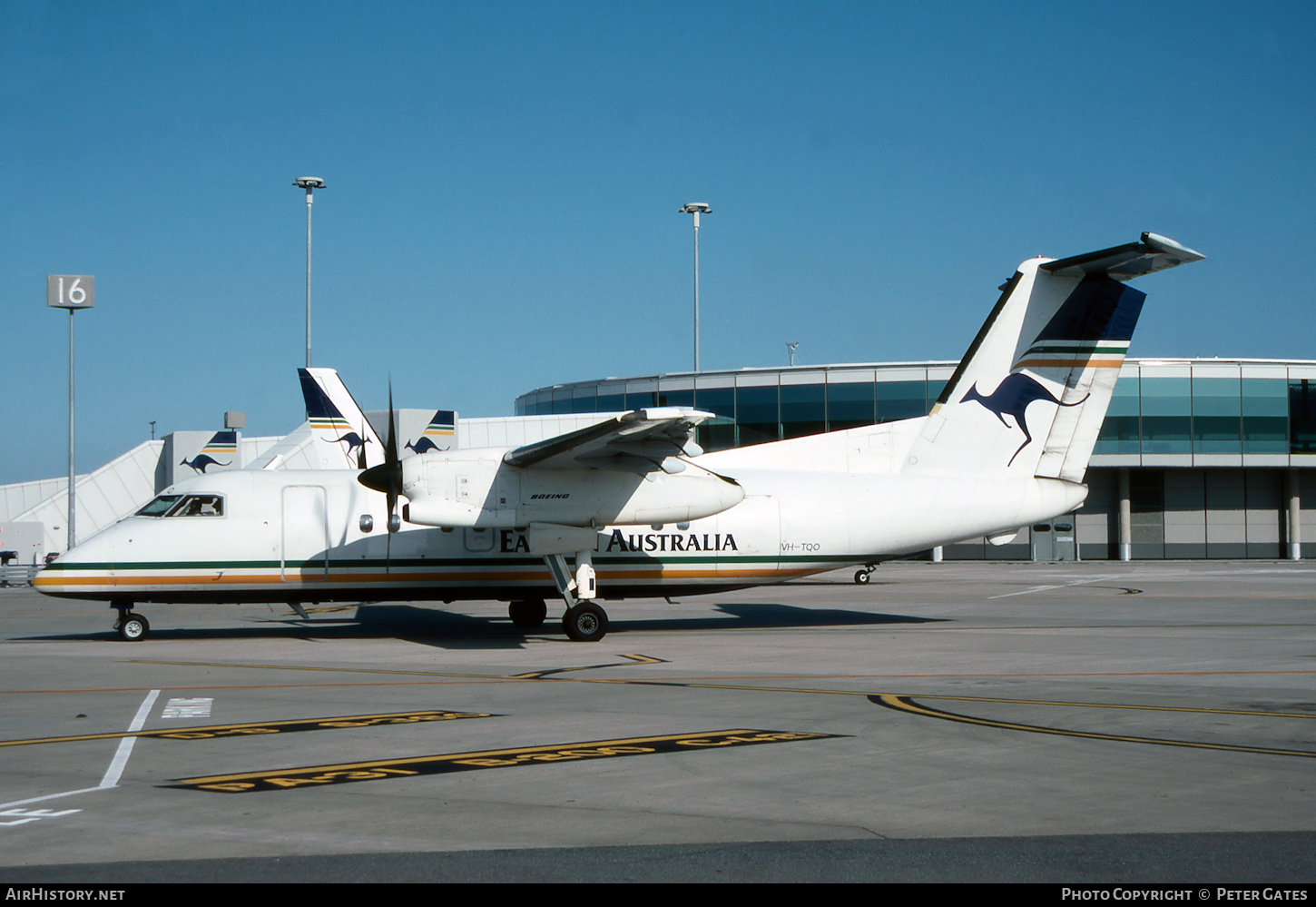 Aircraft Photo of VH-TQO | De Havilland Canada DHC-8-102A Dash 8 | Eastern Australia Airlines | AirHistory.net #109618