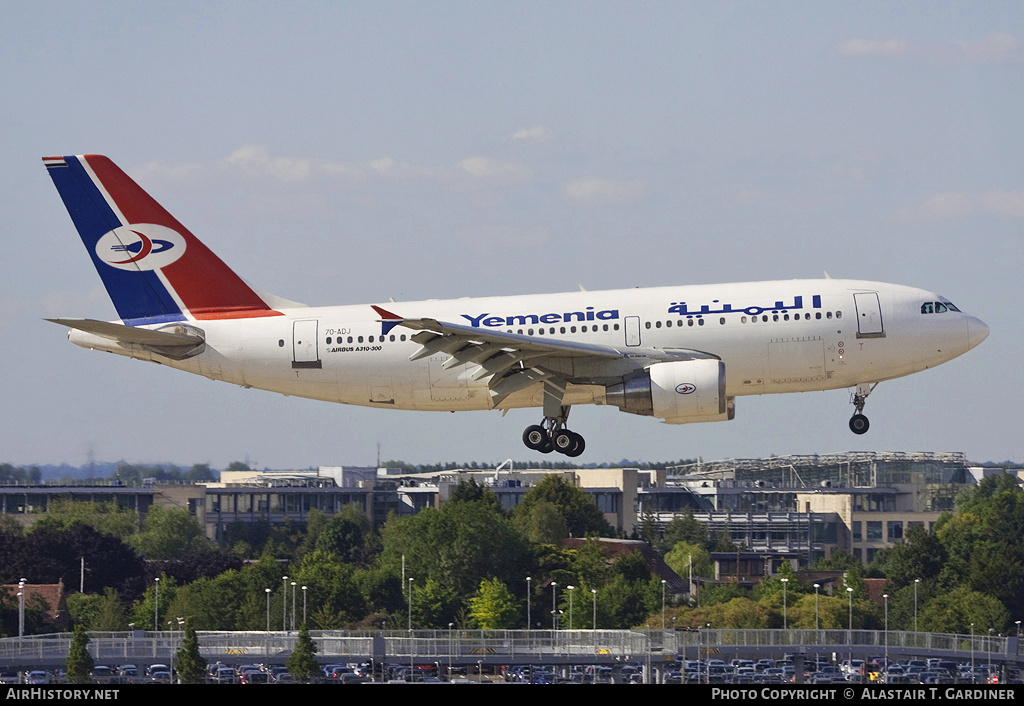 Aircraft Photo of 7O-ADJ | Airbus A310-324 | Yemenia - Yemen Airways | AirHistory.net #109625