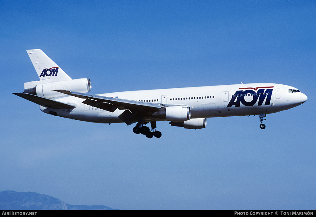 Aircraft Photo of F-ODLY | McDonnell Douglas DC-10-30 | AOM French Airlines | AirHistory.net #109631