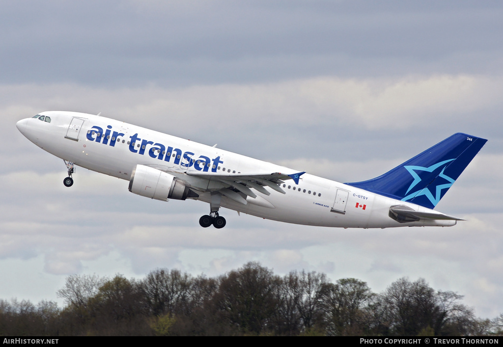 Aircraft Photo of C-GTSY | Airbus A310-304 | Air Transat | AirHistory.net #109635