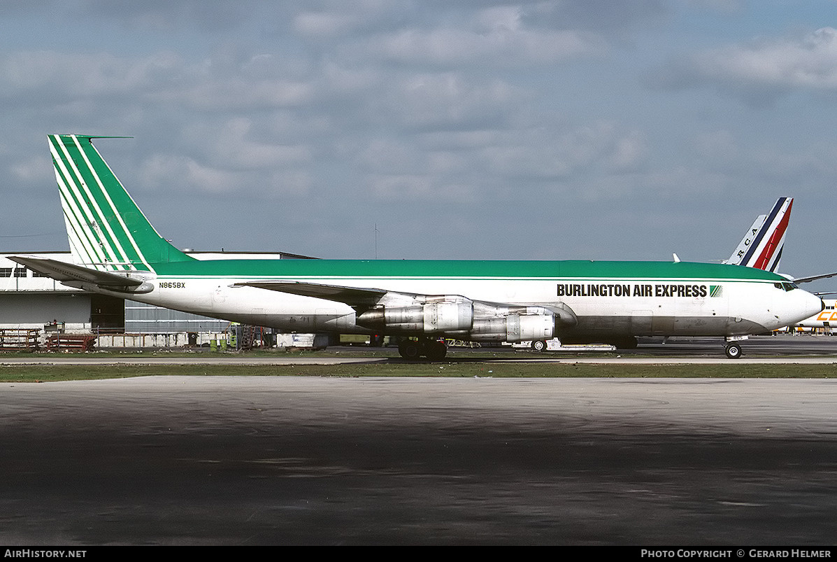 Aircraft Photo of N865BX | Boeing 707-321C | Burlington Air Express | AirHistory.net #109641