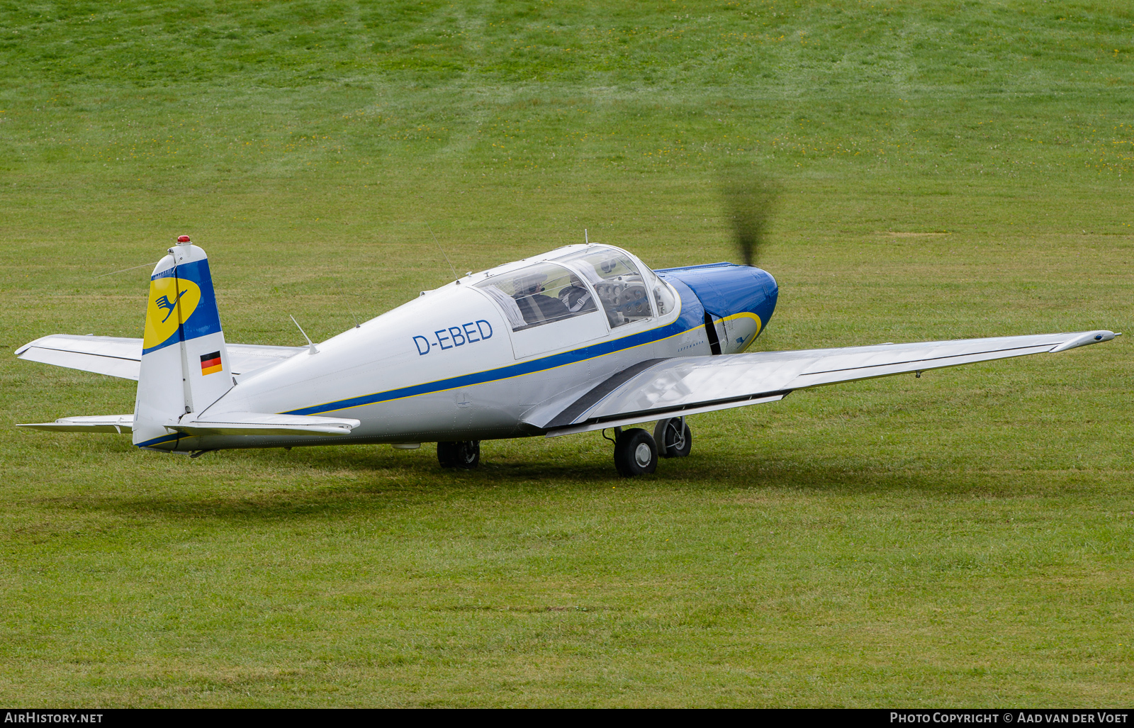 Aircraft Photo of D-EBED | Saab 91B Safir | Lufthansa Flight Training | AirHistory.net #109680