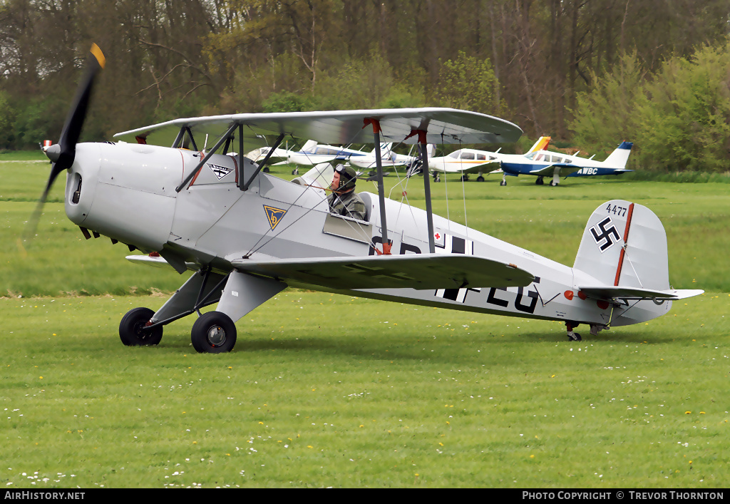 Aircraft Photo of G-RETA | CASA 1.131E Jungmann | Germany - Air Force | AirHistory.net #109687