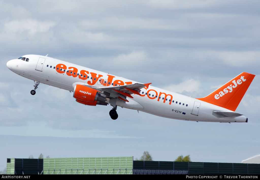 Aircraft Photo of G-EZTF | Airbus A320-214 | EasyJet | AirHistory.net #109688