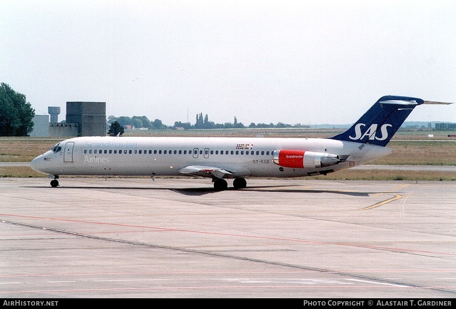 Aircraft Photo of OY-KGR | McDonnell Douglas DC-9-41 | Scandinavian Airlines - SAS | AirHistory.net #109693