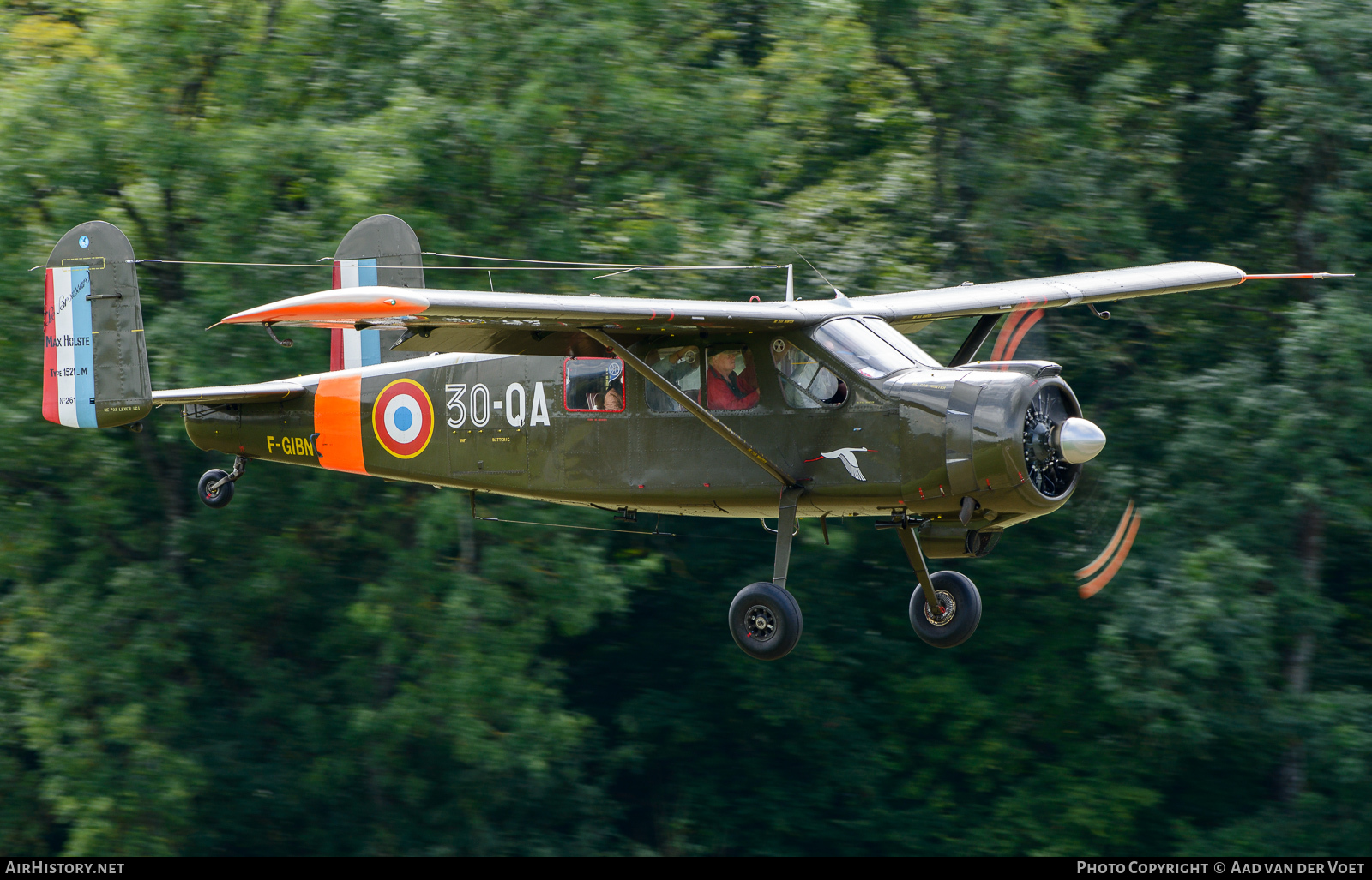 Aircraft Photo of F-GIBN / 261 | Max Holste MH.1521M Broussard | France - Air Force | AirHistory.net #109704