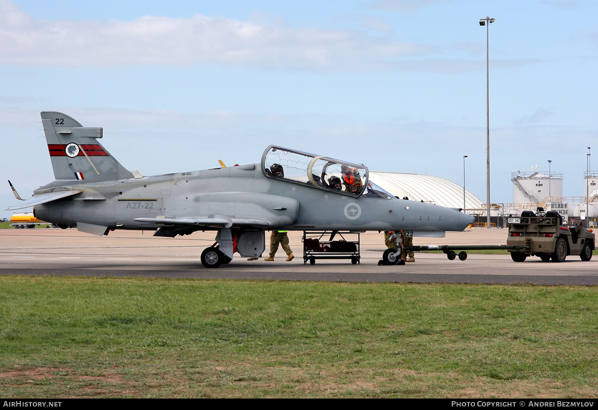 Aircraft Photo of A27-22 | BAE Systems Hawk 127 | Australia - Air Force | AirHistory.net #109715