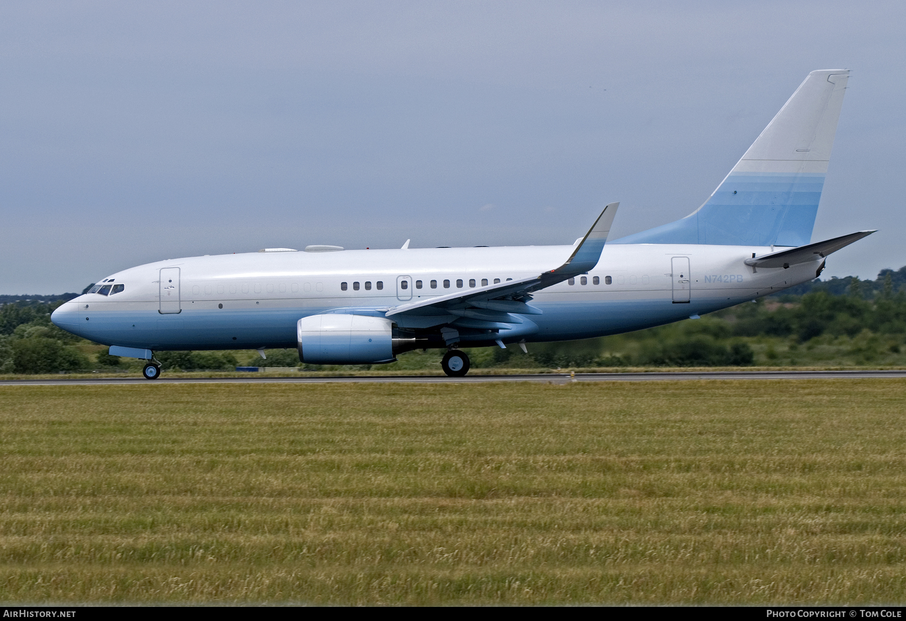 Aircraft Photo of N742PB | Boeing 737-73U BBJ | AirHistory.net #109725