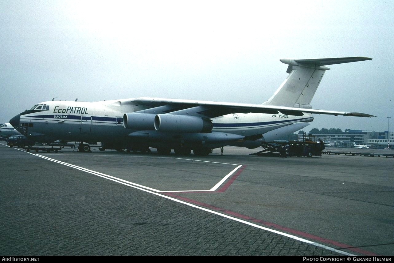 Aircraft Photo of UR-76438 | Ilyushin Il-76MD | Eco Patrol | AirHistory.net #109743