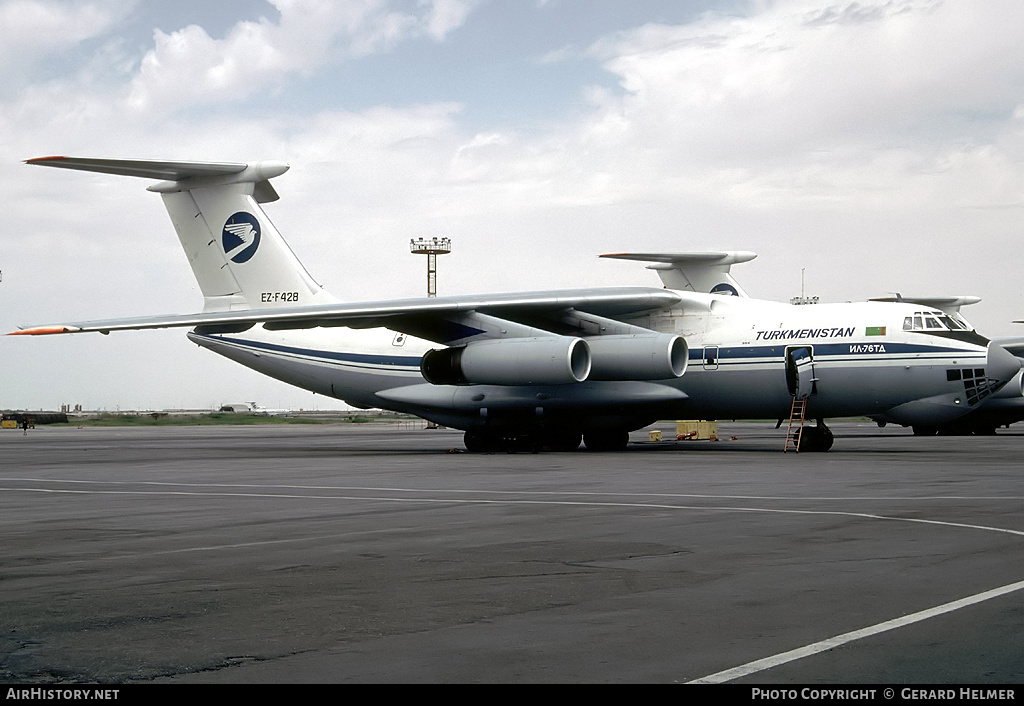 Aircraft Photo of EZ-F428 | Ilyushin Il-76TD | Turkmenistan Airlines | AirHistory.net #109744