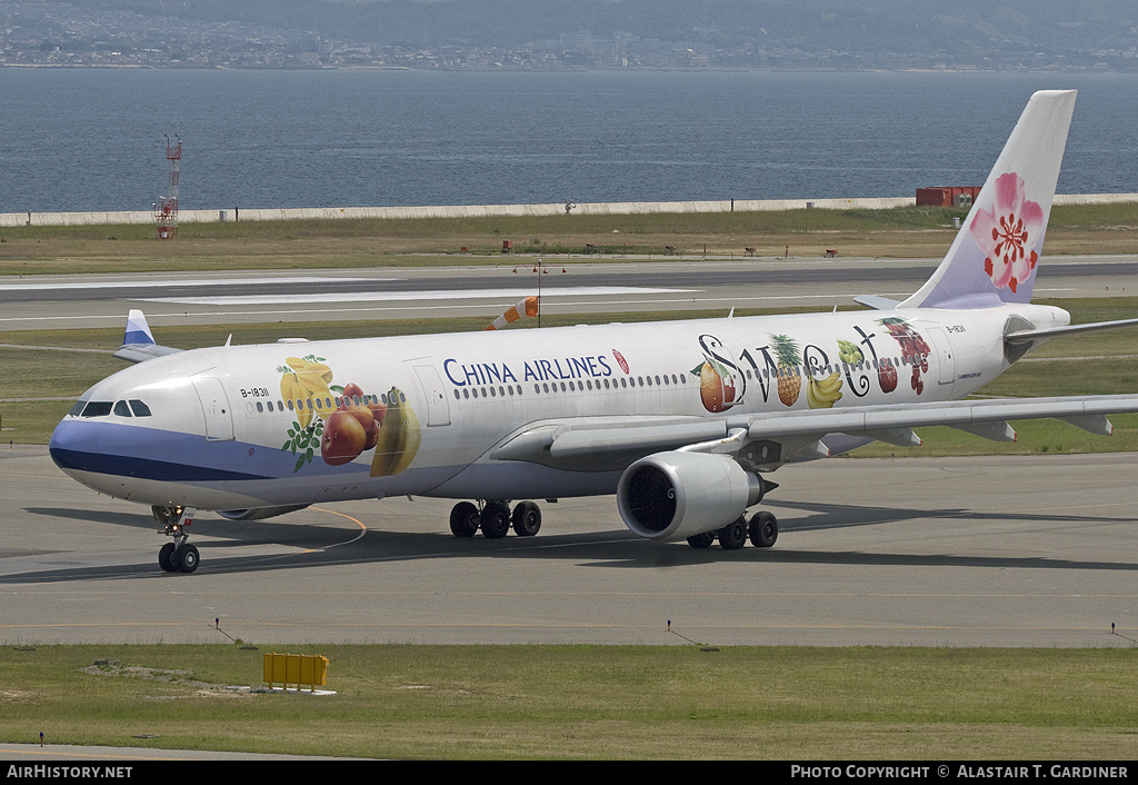 Aircraft Photo of B-18311 | Airbus A330-302 | China Airlines | AirHistory.net #109759