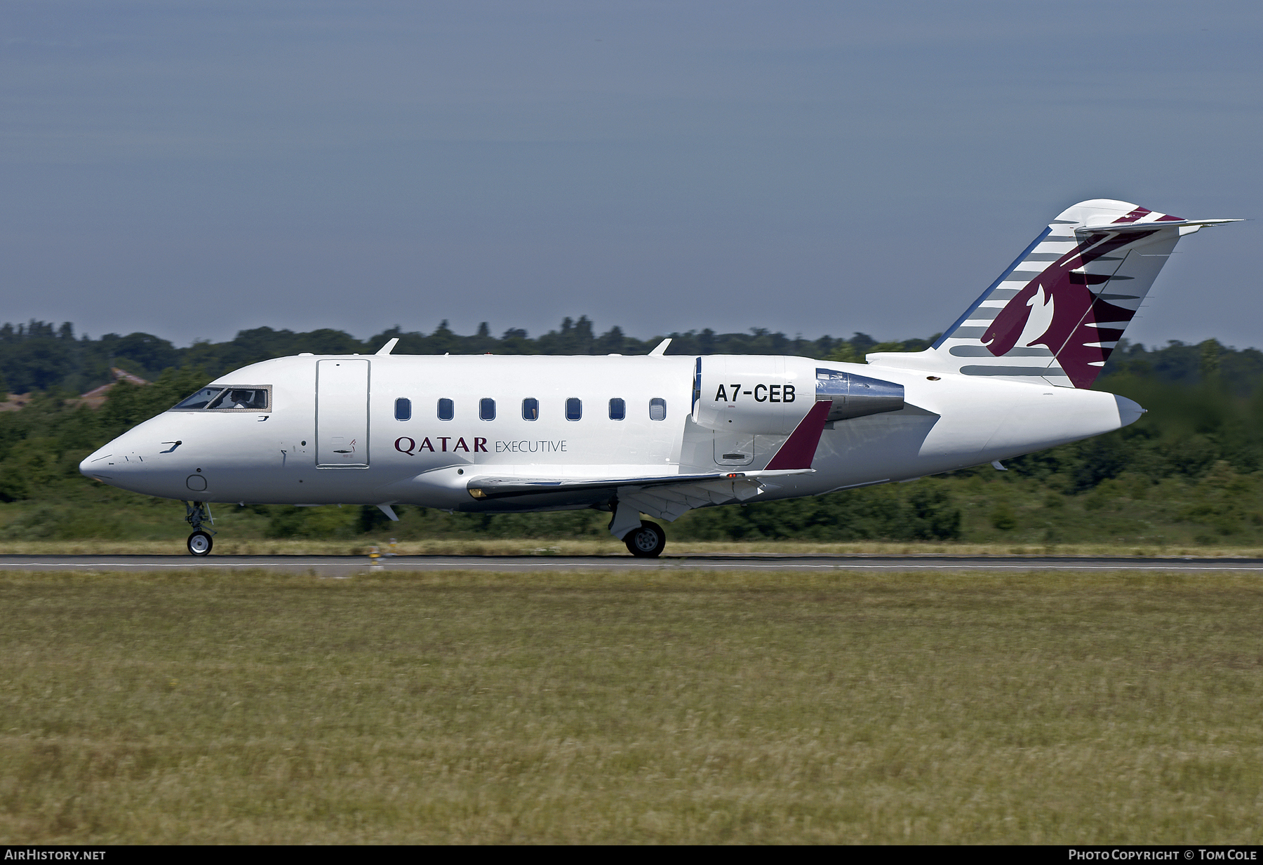 Aircraft Photo of A7-CEB | Bombardier Challenger 605 (CL-600-2B16) | Qatar Executive | AirHistory.net #109763