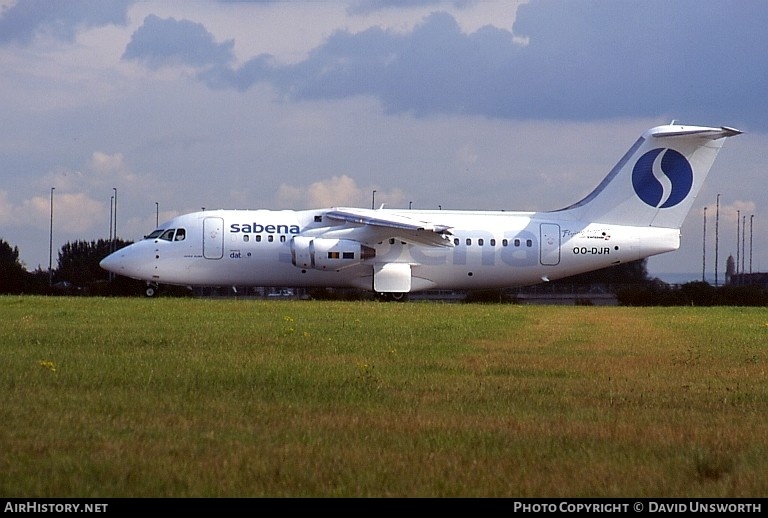 Aircraft Photo of OO-DJR | British Aerospace Avro 146-RJ85 | Sabena | AirHistory.net #109764