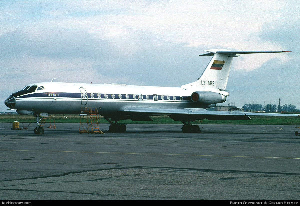 Aircraft Photo of LY-ABB | Tupolev Tu-134A-3 | AirHistory.net #109777