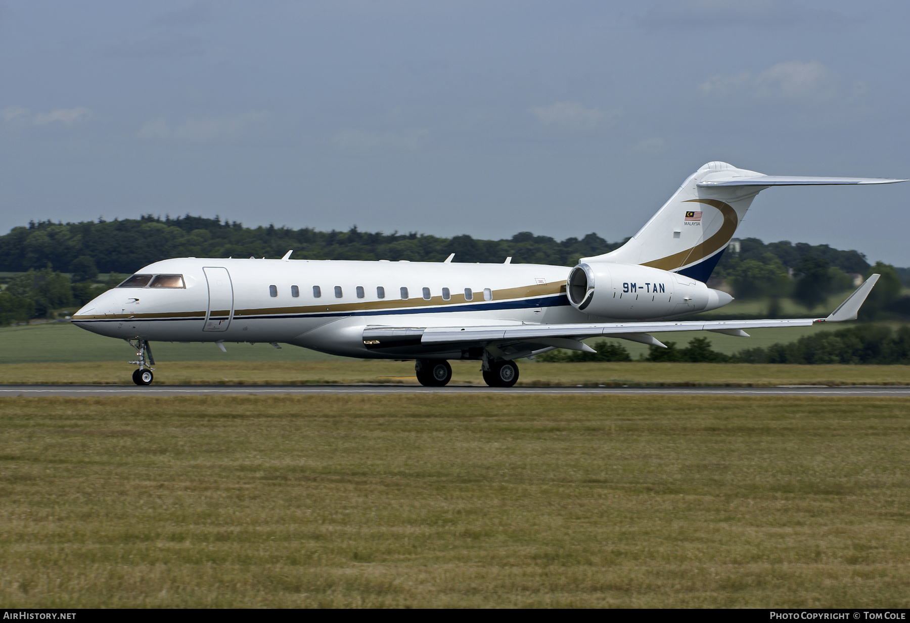 Aircraft Photo of 9M-TAN | Bombardier Global 5000 (BD-700-1A11) | AirHistory.net #109780