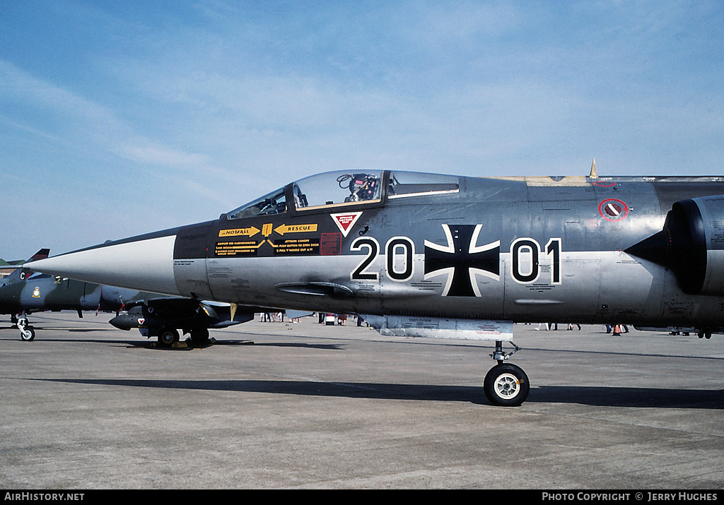 Aircraft Photo of 2001 | Lockheed F-104G Starfighter | Germany - Air Force | AirHistory.net #109787