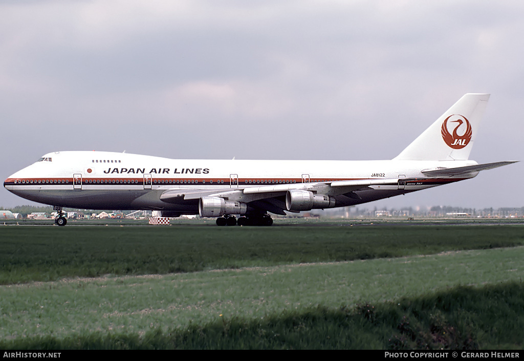 Aircraft Photo of JA8122 | Boeing 747-246B | Japan Air Lines - JAL | AirHistory.net #109793