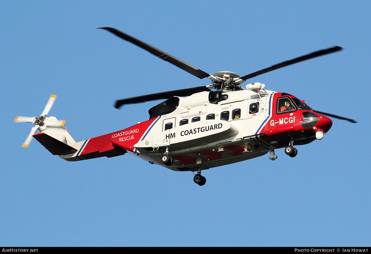 Aircraft Photo of G-MCGI | Sikorsky S-92A | HM Coastguard | AirHistory.net #109794