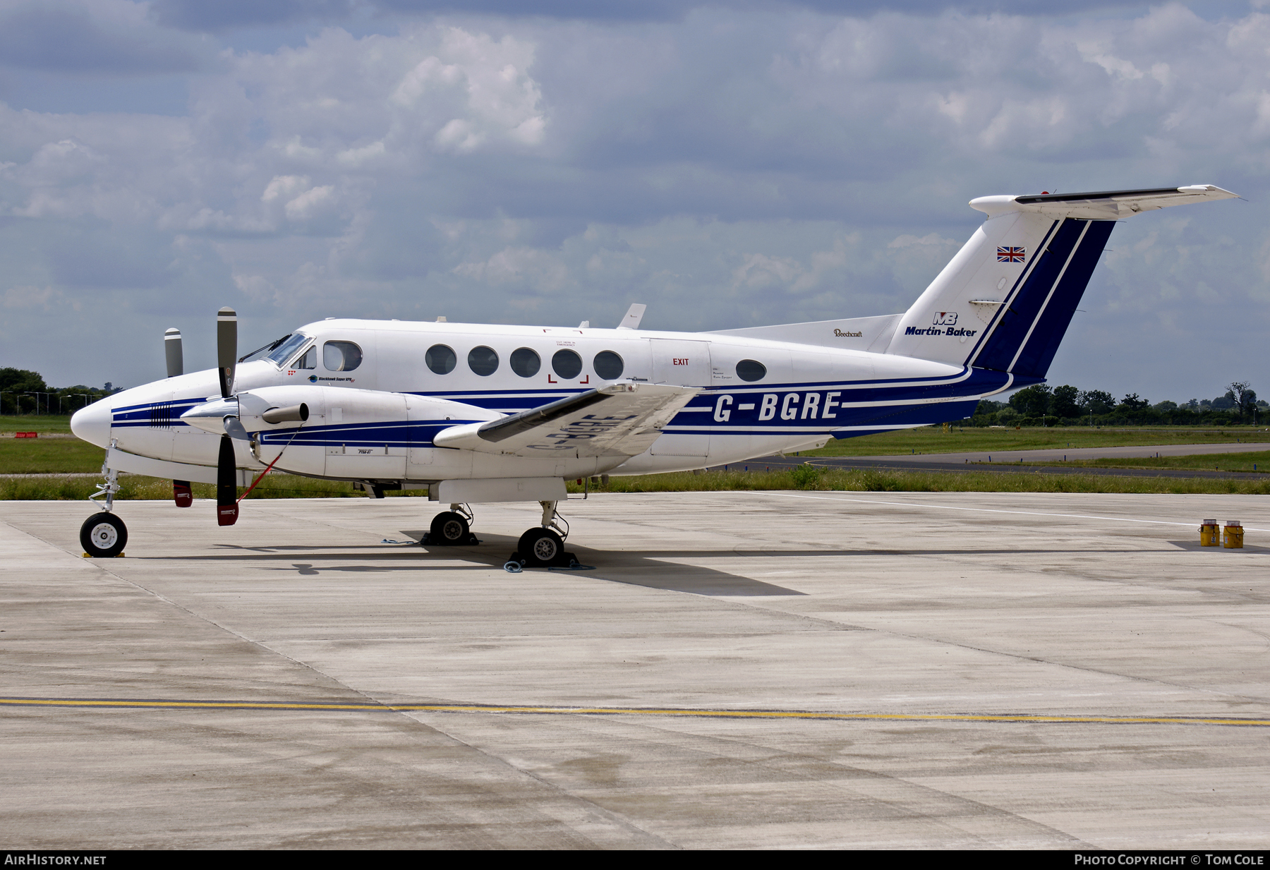 Aircraft Photo of G-BGRE | Beech 200 Super King Air | Martin-Baker | AirHistory.net #109798