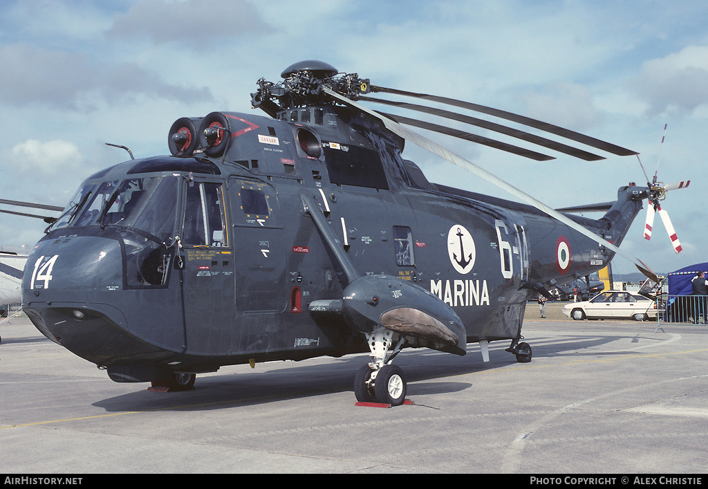 Aircraft Photo of MM5016N | Agusta SH-3D Sea King (AS-61) | Italy - Navy | AirHistory.net #109799