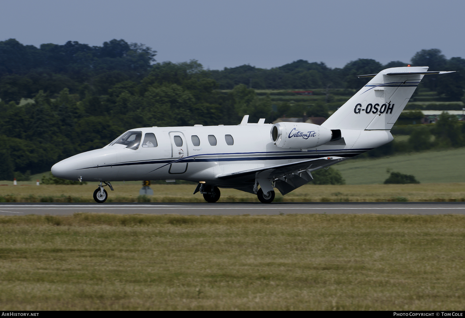 Aircraft Photo of G-OSOH | Cessna 525 CitationJet | AirHistory.net #109811