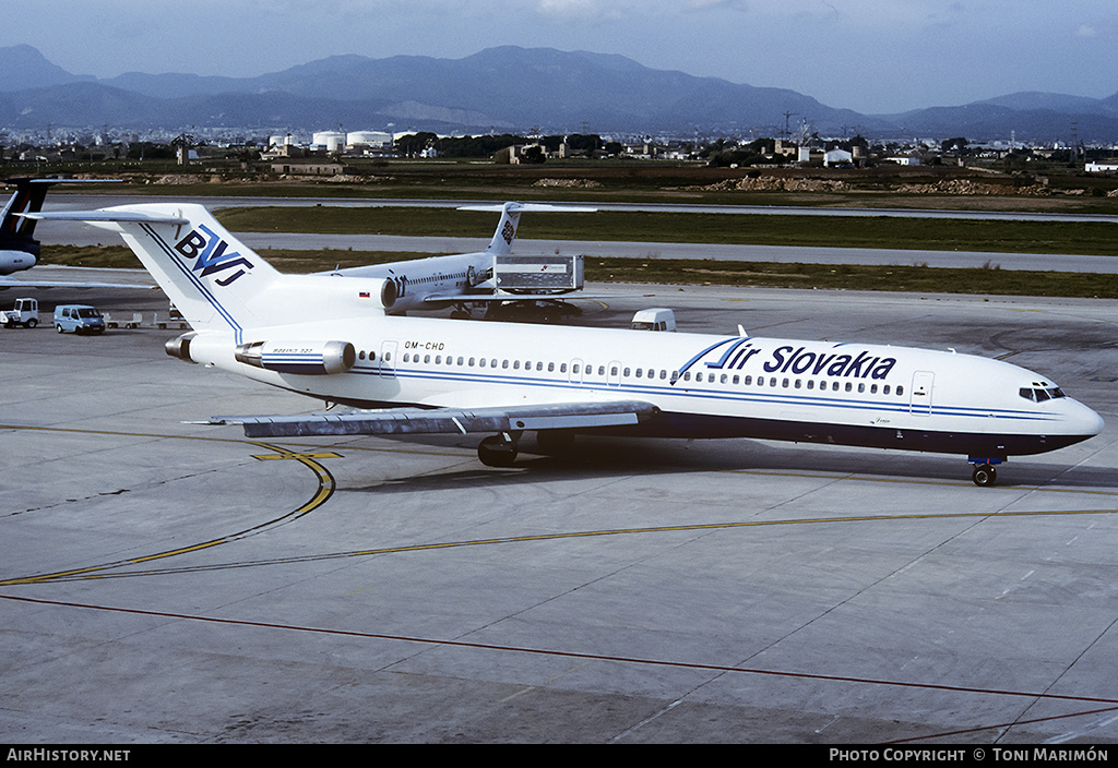 Aircraft Photo of OM-CHD | Boeing 727-230 | Air Slovakia | AirHistory.net #109813