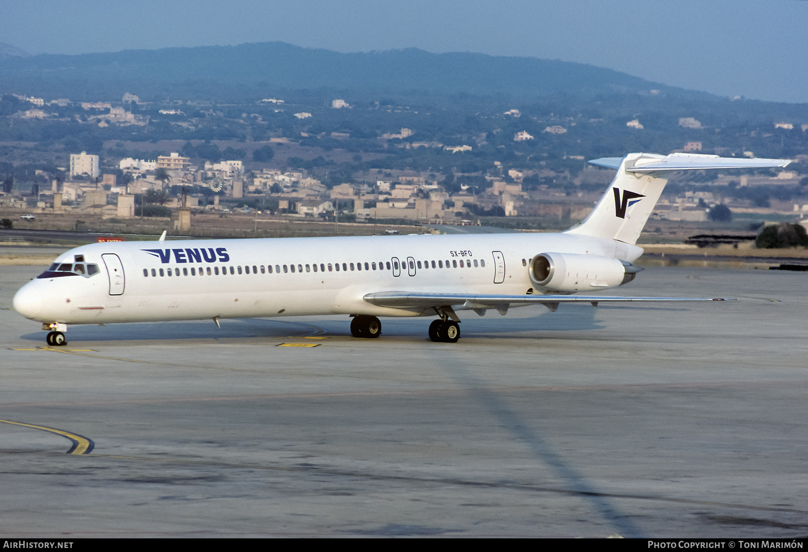Aircraft Photo of SX-BFO | McDonnell Douglas MD-83 (DC-9-83) | Venus Airlines | AirHistory.net #109817
