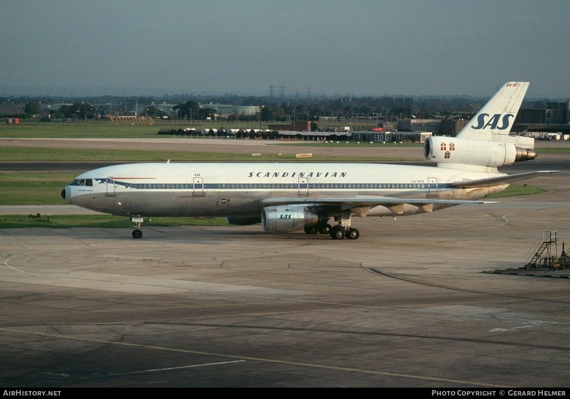 Aircraft Photo of LN-RKB | McDonnell Douglas DC-10-30 | Scandinavian Airlines - SAS | AirHistory.net #109834