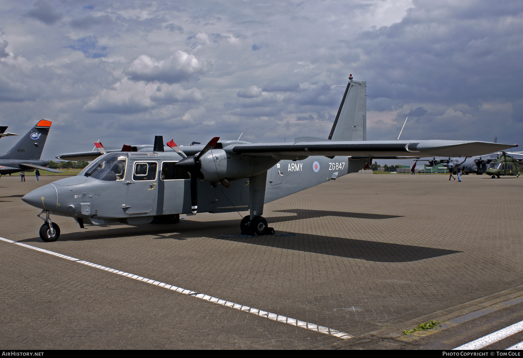 Aircraft Photo of ZG847 | Britten-Norman BN-2T Defender AL1 | AirHistory.net #109860