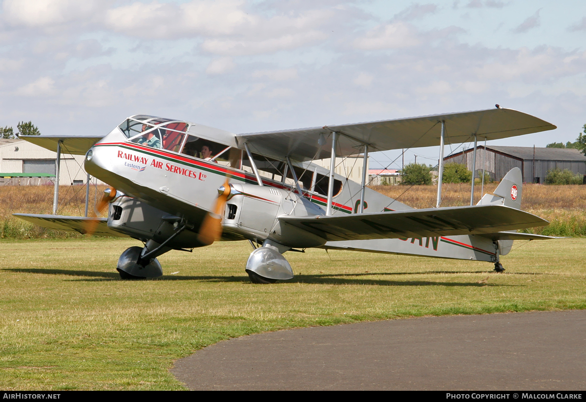 Aircraft Photo of G-ECAN | De Havilland D.H. 84A Dragon 3 | Railway Air Services | AirHistory.net #109865