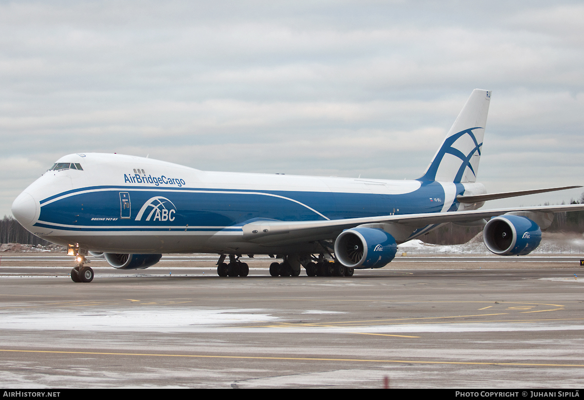Aircraft Photo of VQ-BRJ | Boeing 747-8HVF/SCD | ABC - AirBridgeCargo Airlines | AirHistory.net #109867