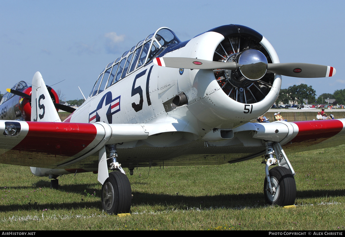 Aircraft Photo of N8994 / 66-2814 | North American AT-16 Harvard IIB | USA - Navy | AirHistory.net #109874