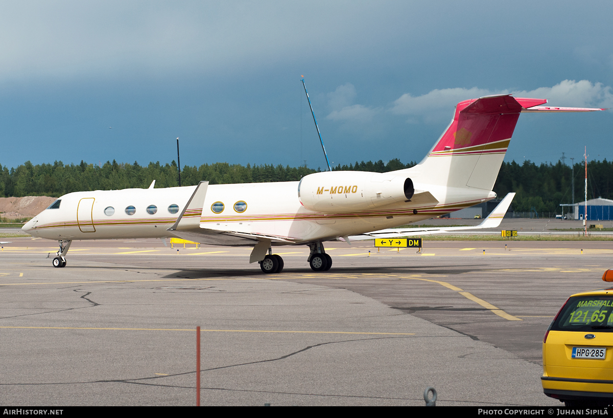 Aircraft Photo of M-MOMO | Gulfstream Aerospace G-V-SP Gulfstream G550 | AirHistory.net #109879