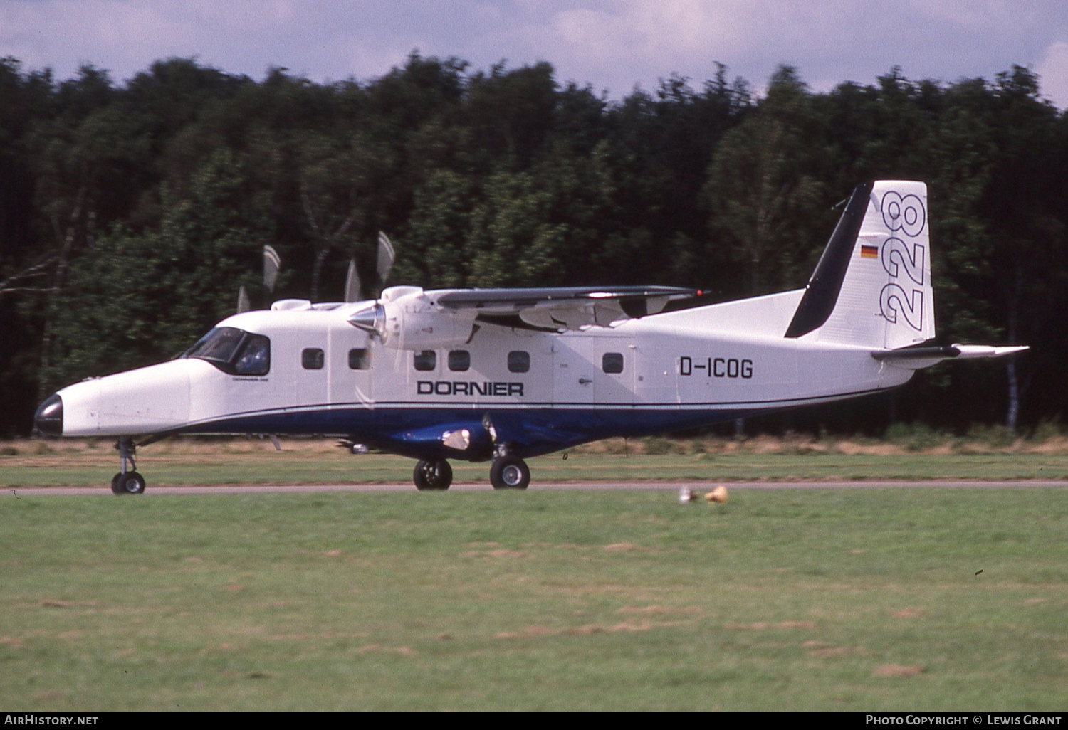 Aircraft Photo of D-ICOG | Dornier 228-100 | Dornier | AirHistory.net #109888