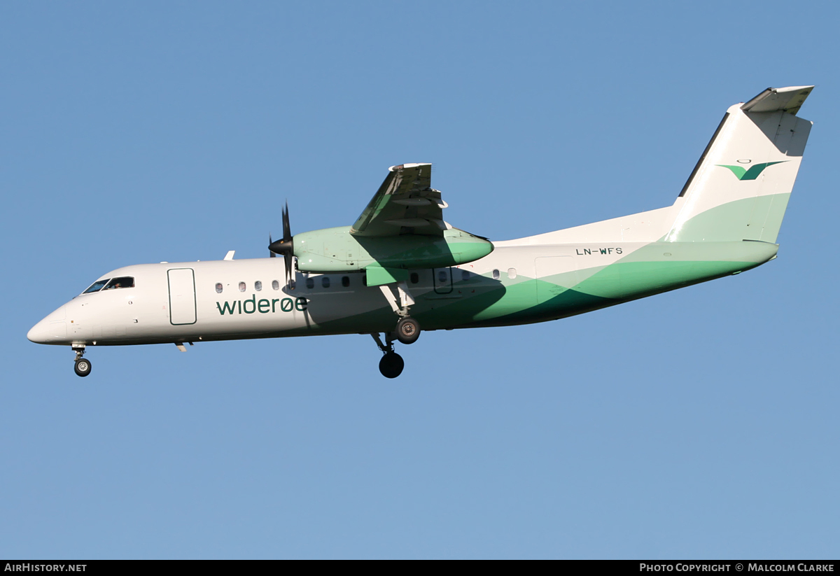 Aircraft Photo of LN-WFS | Bombardier DHC-8-311Q Dash 8 | Widerøe | AirHistory.net #109893