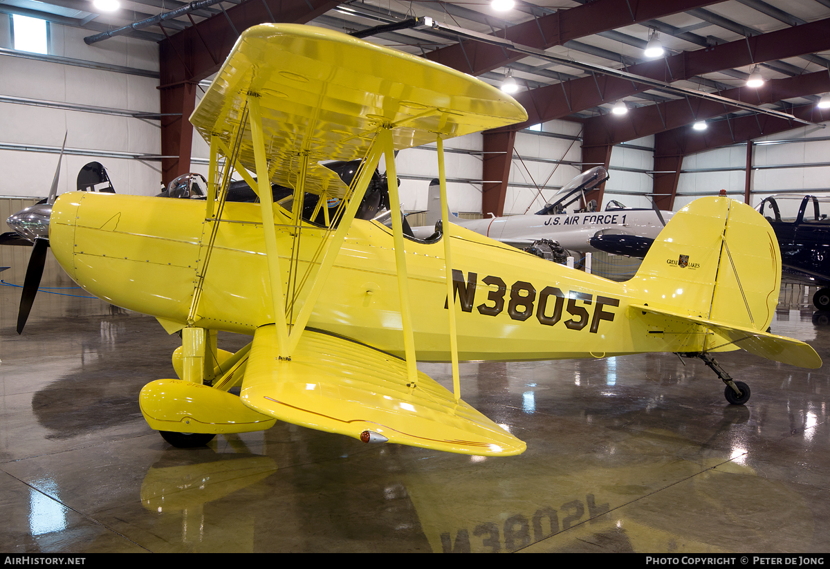 Aircraft Photo of N3805F | Great Lakes 2T-1A-2 Sport Trainer | AirHistory.net #109898