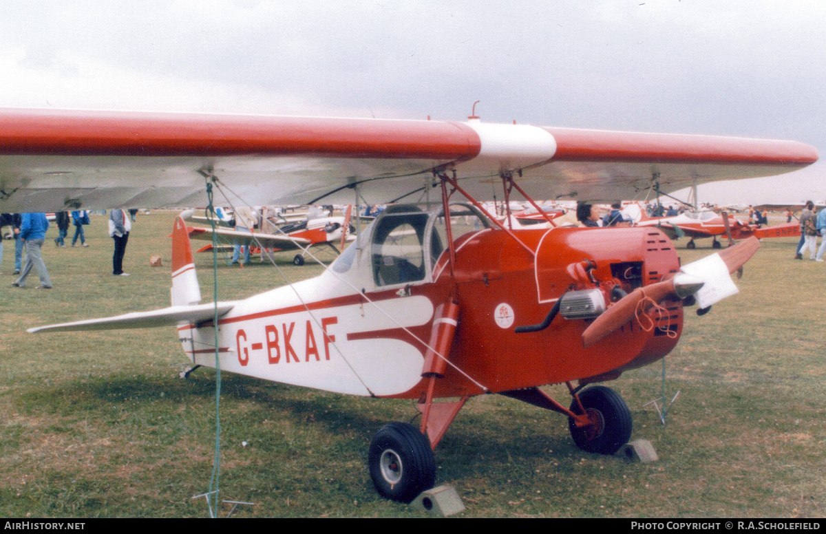 Aircraft Photo of G-BKAF | Clutton-Tabenor FRED Srs 2 | AirHistory.net #109900