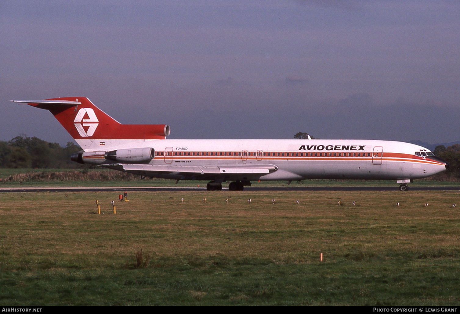 Aircraft Photo of YU-AKD | Boeing 727-2L8/Adv | Aviogenex | AirHistory.net #109906