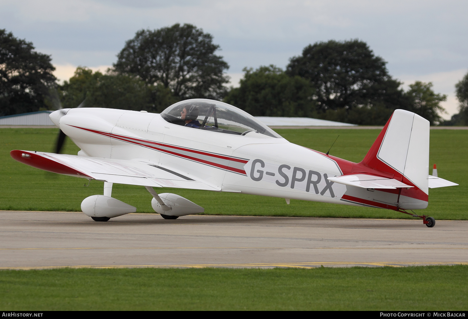 Aircraft Photo of G-SPRX | Van's RV-4 | AirHistory.net #109917