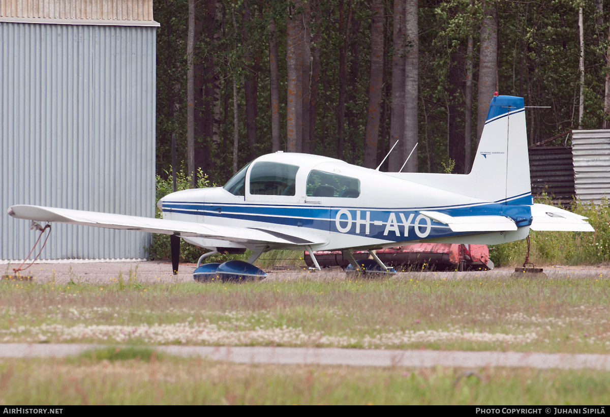 Aircraft Photo of OH-AYO | Grumman American AA-5 Traveler | AirHistory.net #109924
