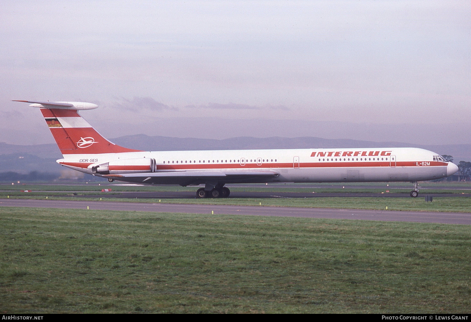 Aircraft Photo of DDR-SES | Ilyushin Il-62M | Interflug | AirHistory.net #109931