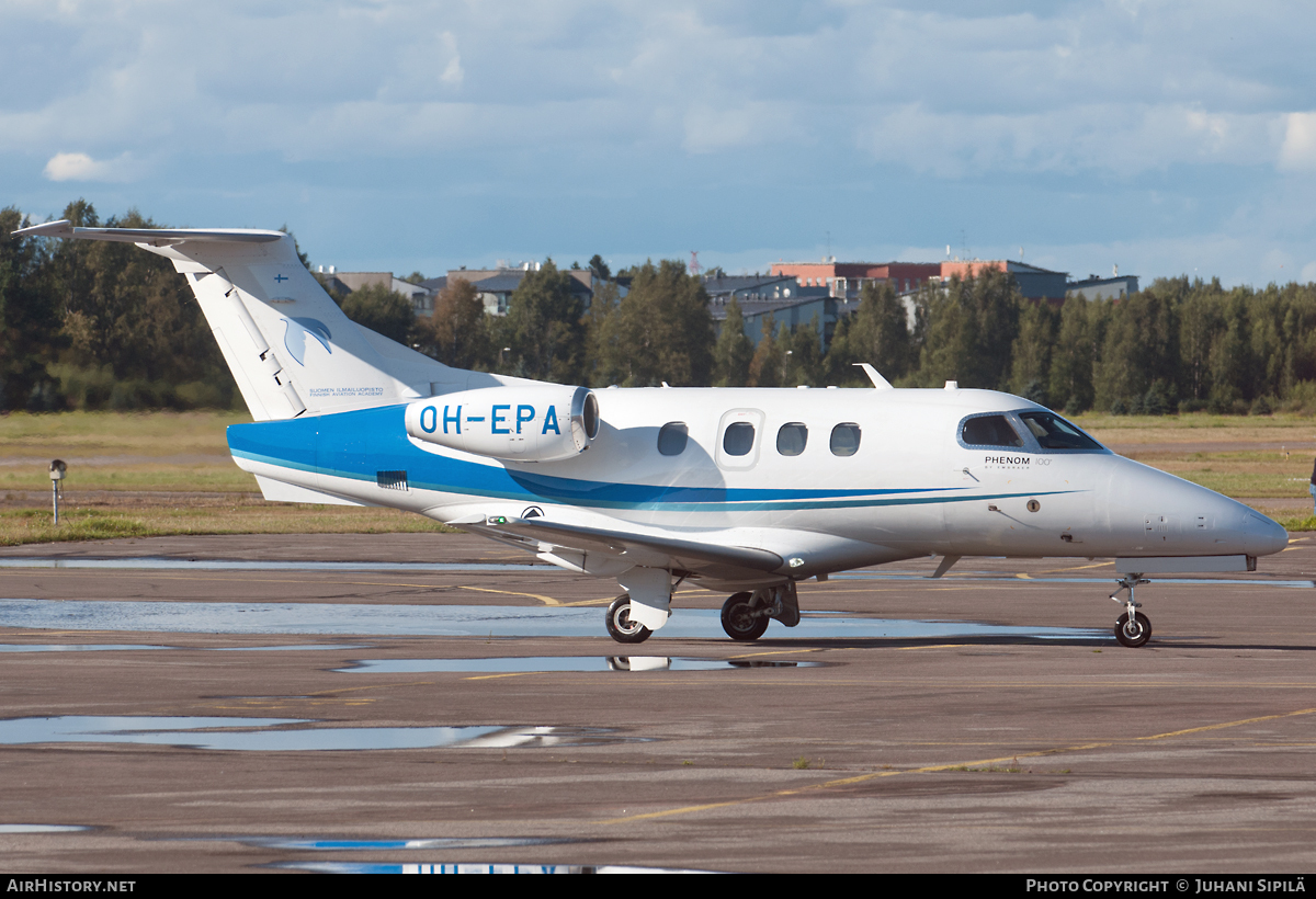 Aircraft Photo of OH-EPA | Embraer EMB-500 Phenom 100 | Suomen Ilmailuopisto - Finnish Aviation Academy | AirHistory.net #109942
