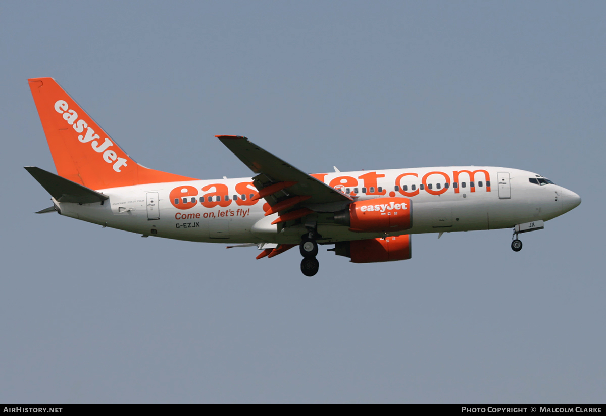 Aircraft Photo of G-EZJX | Boeing 737-73V | EasyJet | AirHistory.net #109946