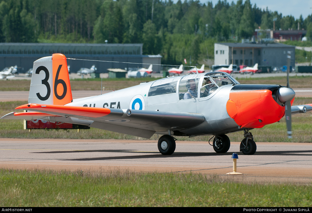 Aircraft Photo of OH-SFA / SF-36 | Saab 91D Safir | Finland - Air Force | AirHistory.net #109948