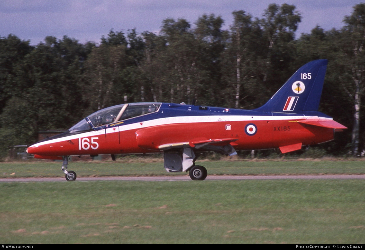 Aircraft Photo of XX165 | Hawker Siddeley Hawk T1 | UK - Air Force | AirHistory.net #109962