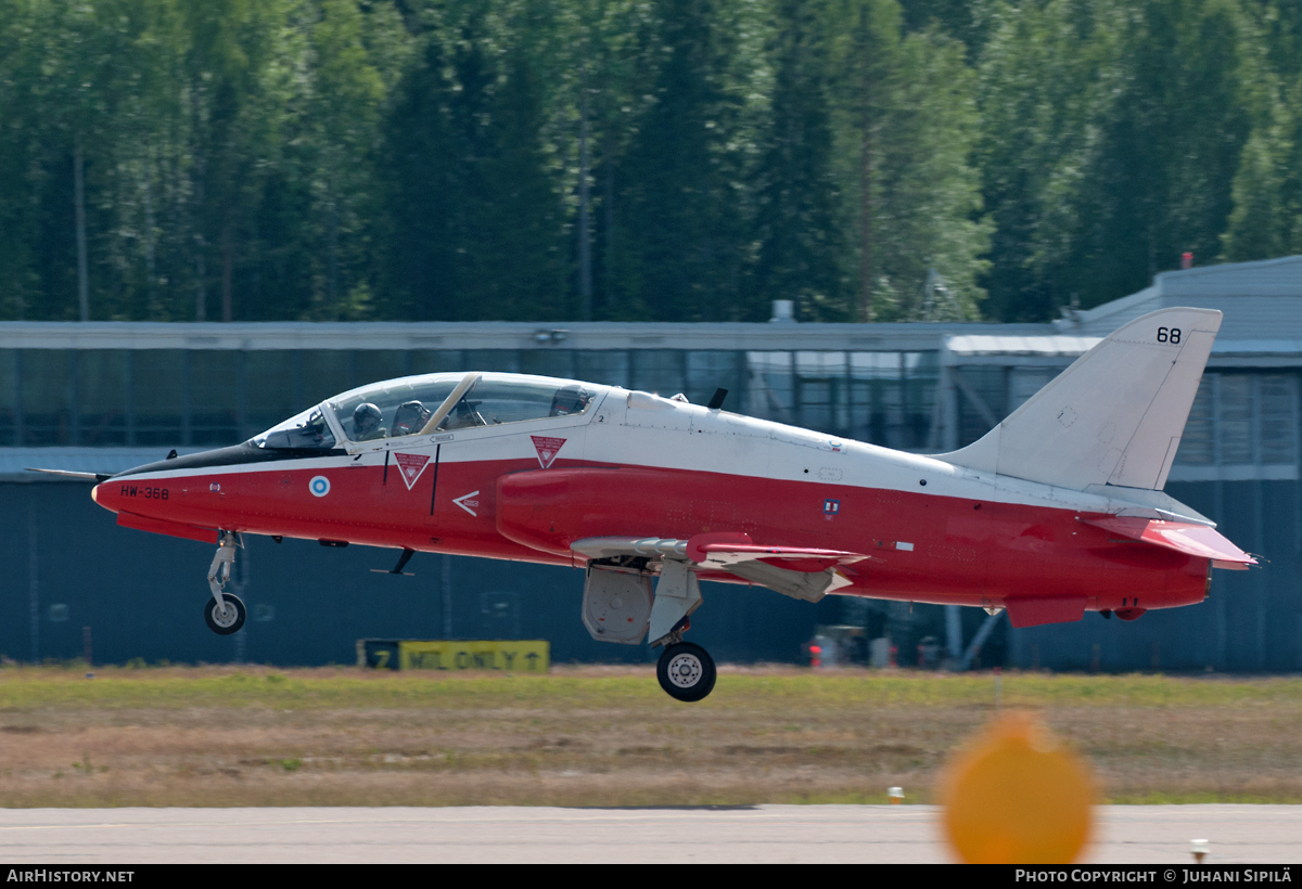 Aircraft Photo of HW-368 | British Aerospace Hawk 66 | Finland - Air Force | AirHistory.net #109965