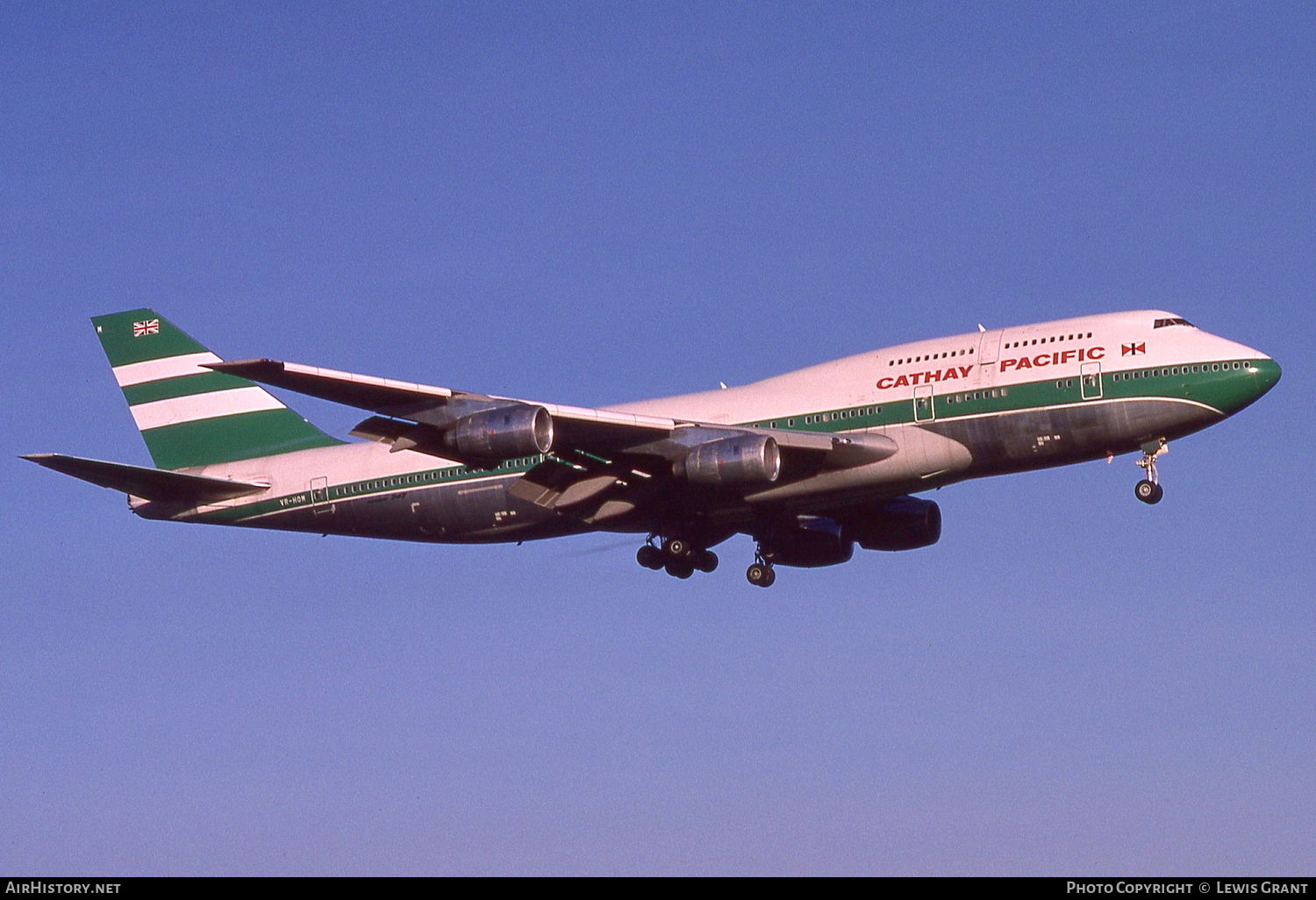 Aircraft Photo of VR-HOM | Boeing 747-367 | Cathay Pacific Airways | AirHistory.net #109968