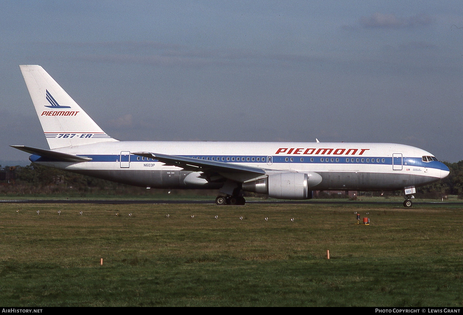 Aircraft Photo of N603P | Boeing 767-201/ER | Piedmont Airlines | AirHistory.net #109980