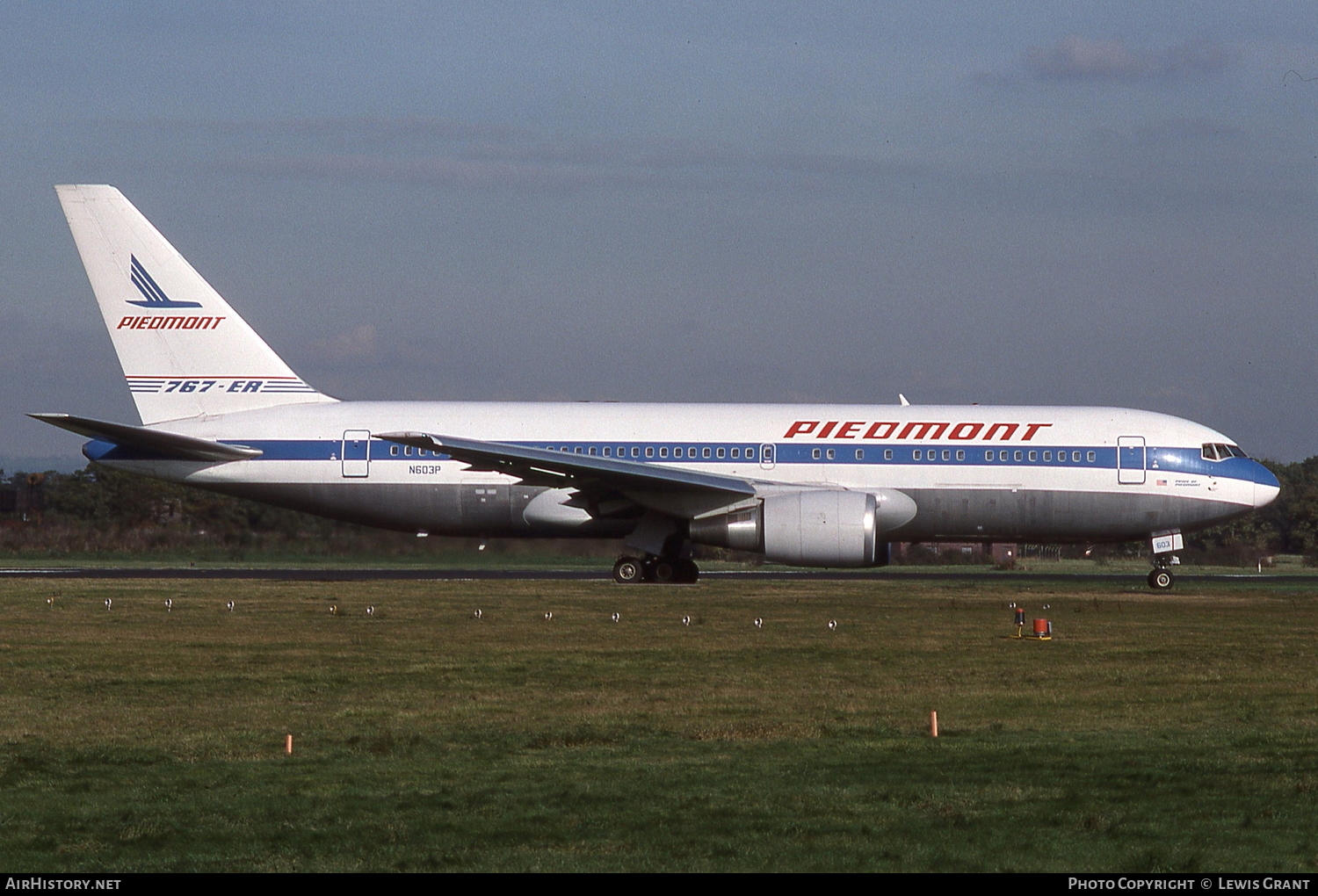 Aircraft Photo of N603P | Boeing 767-201/ER | Piedmont Airlines |  AirHistory.net #109980
